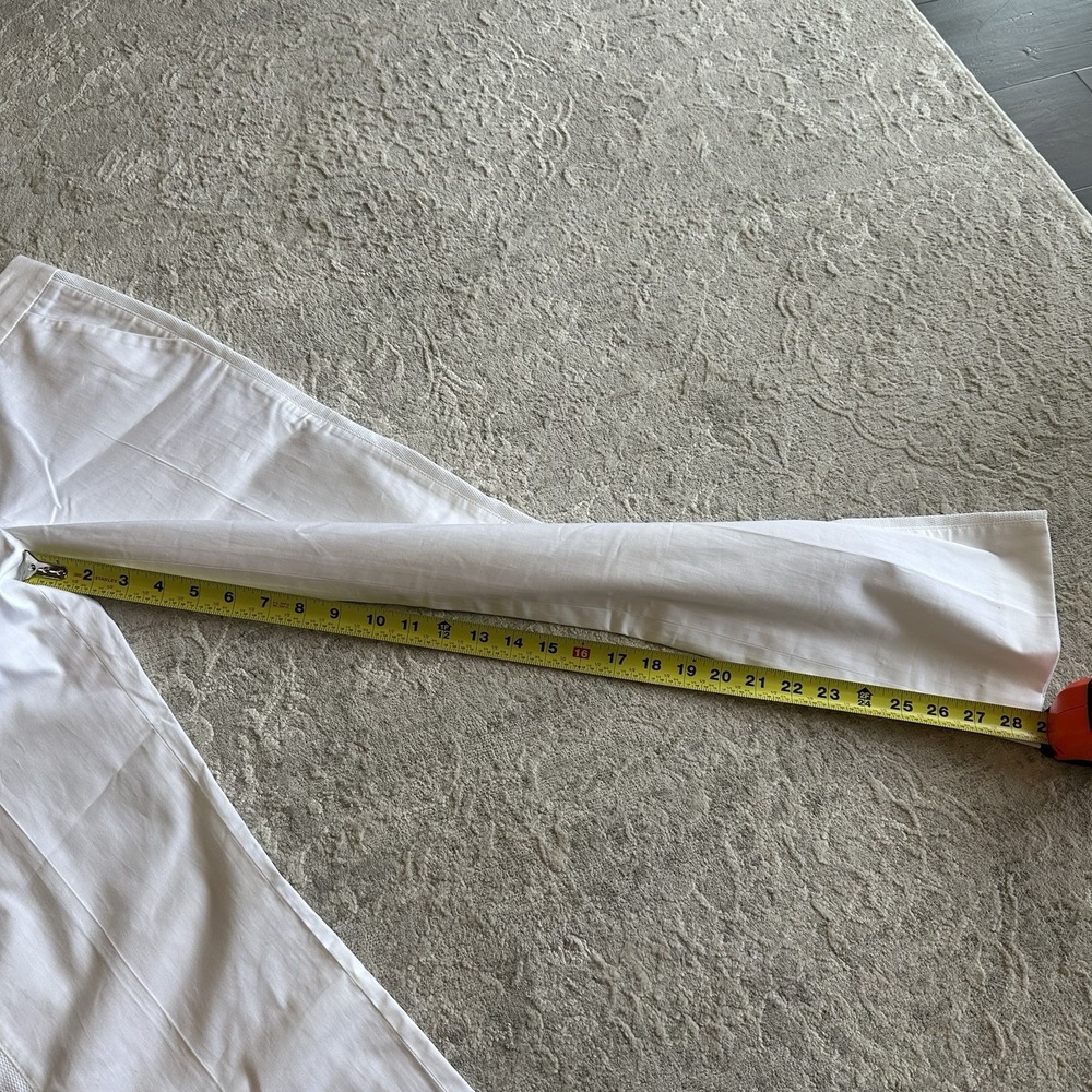 Burberry London White Pants‎ Woman's Size 6 - Picture 11 of 12